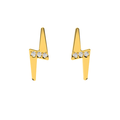 Mystical Midnight Earrings 18K