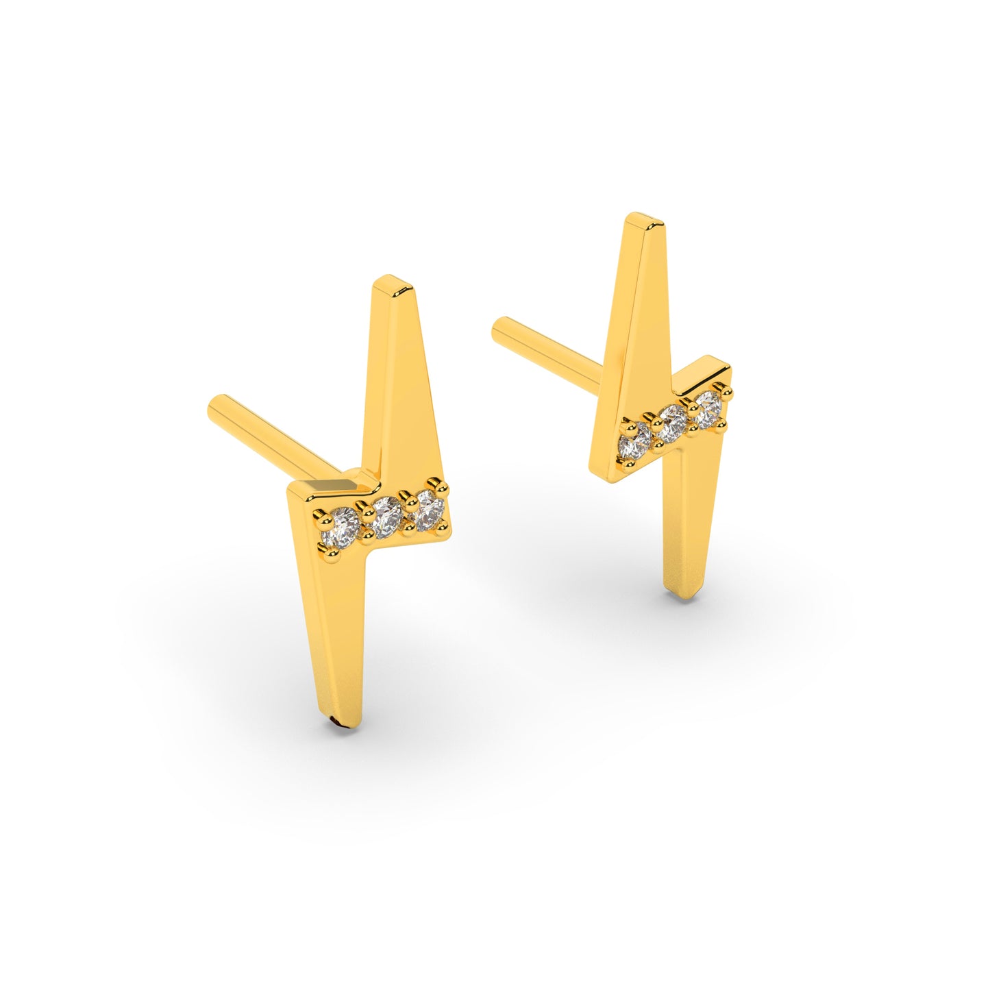 Mystical Midnight Earrings 18K