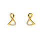 Cosmic Crescent Earrings 18K