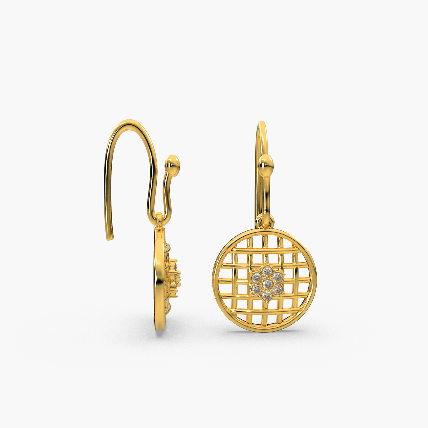 Lunar Luminary Diamonds 18K