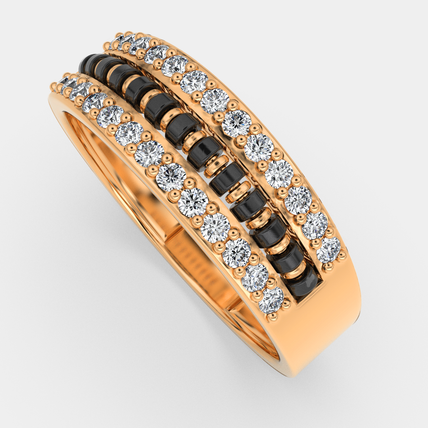 Cascade 14Kt Diamond Ring
