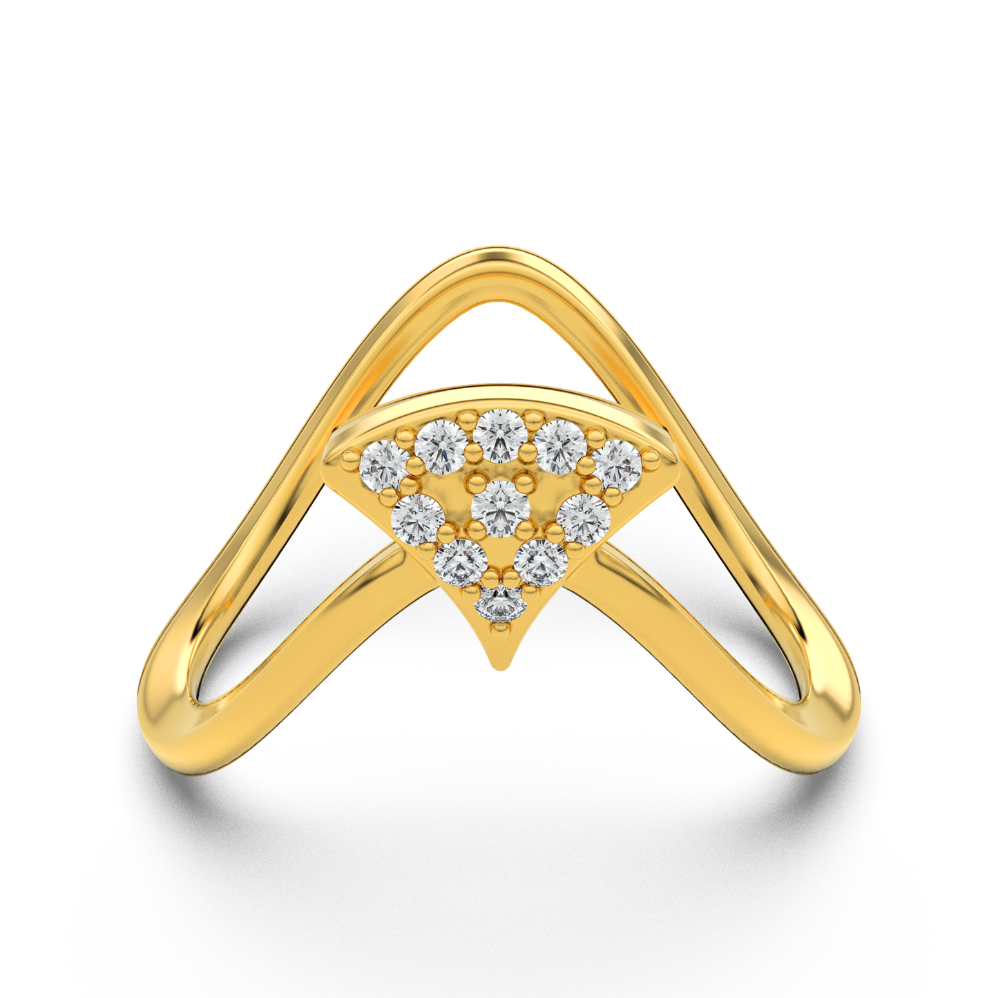 Whispering Seraph 18Kt Diamond Ring