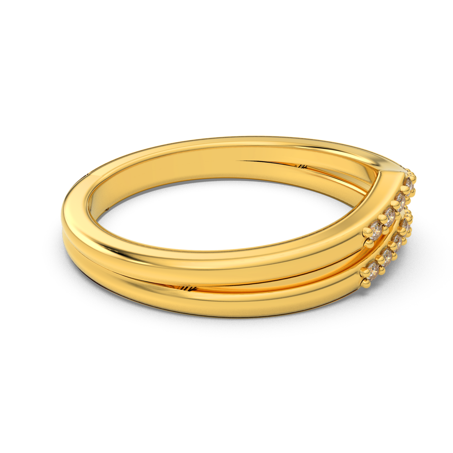 Velvet Radiance 14Kt Diamond Ring