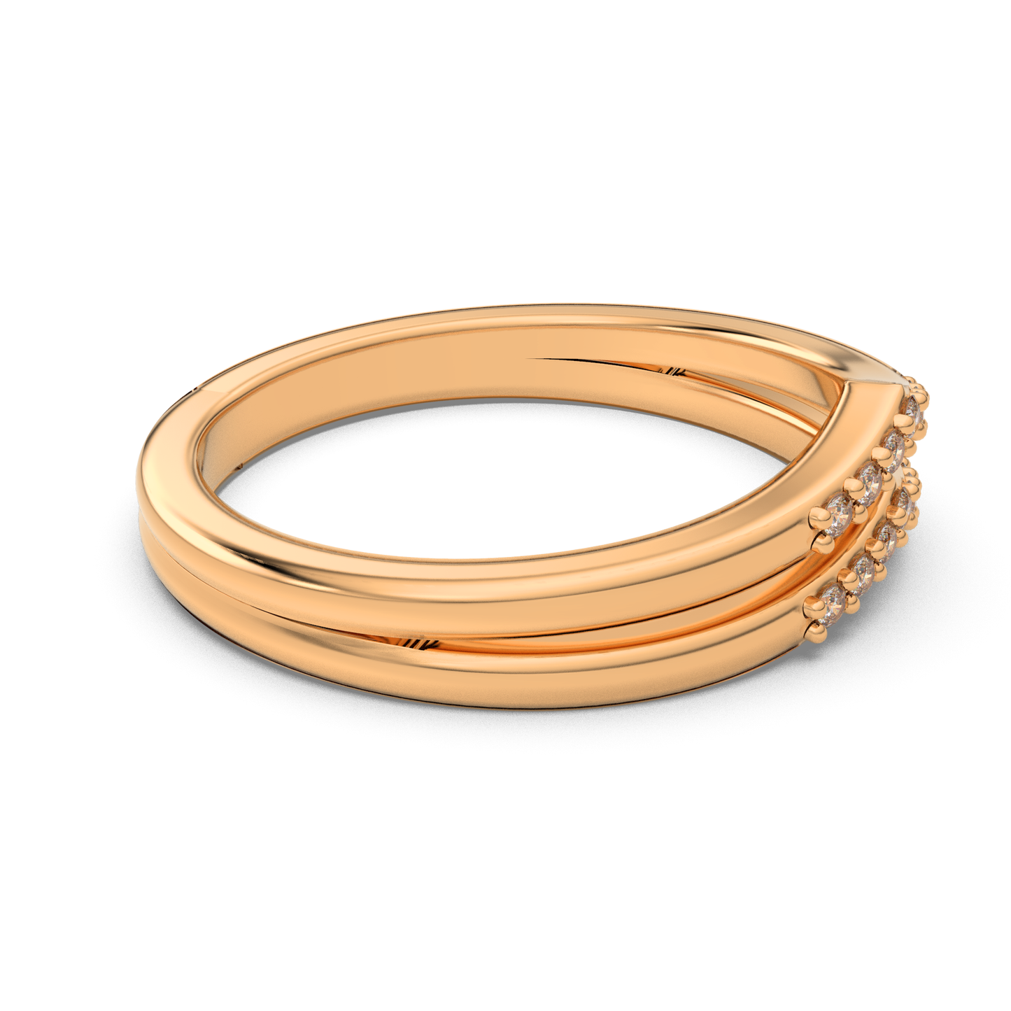 Velvet Radiance 14Kt Diamond Ring
