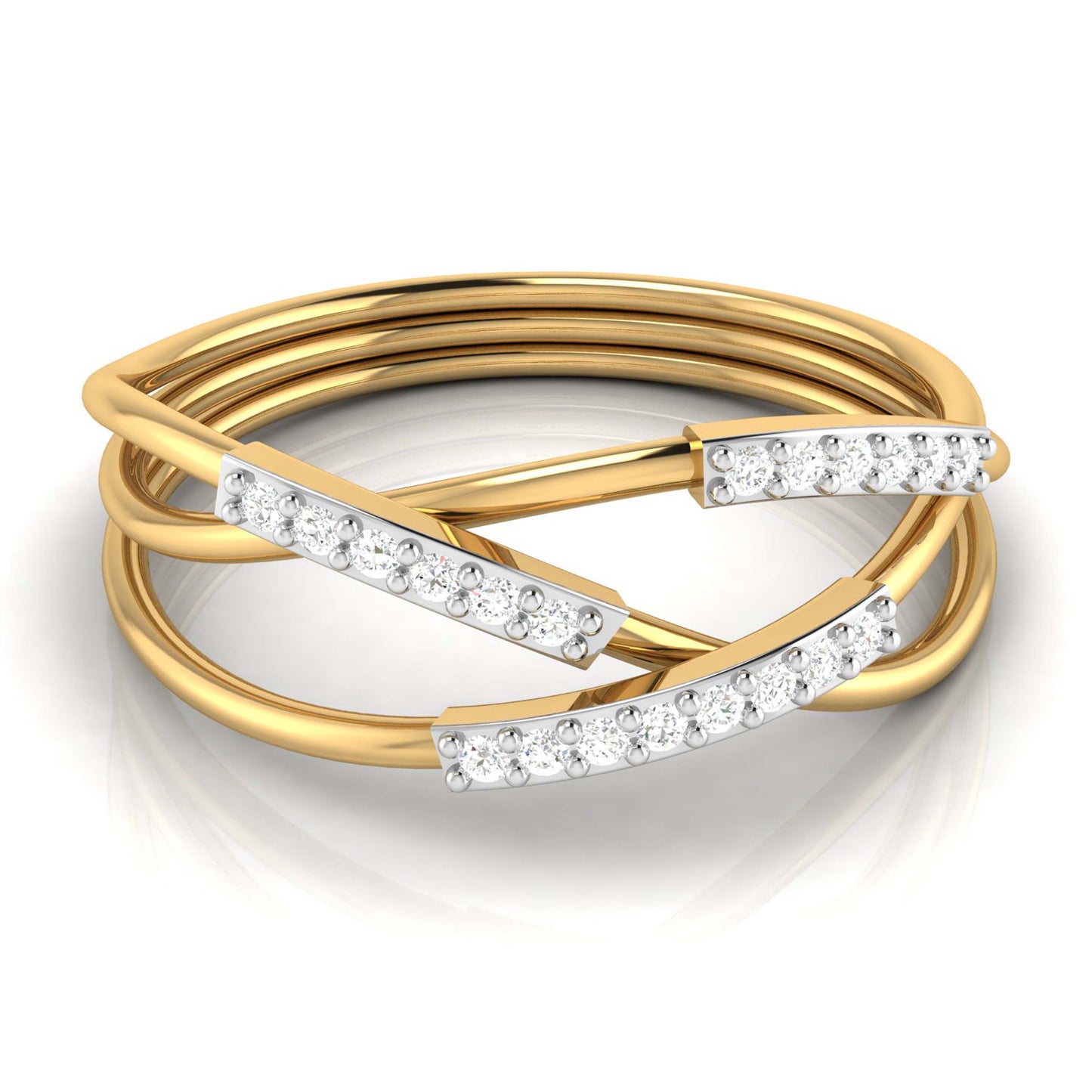 Whispering Waterside 18Kt Diamond Ring