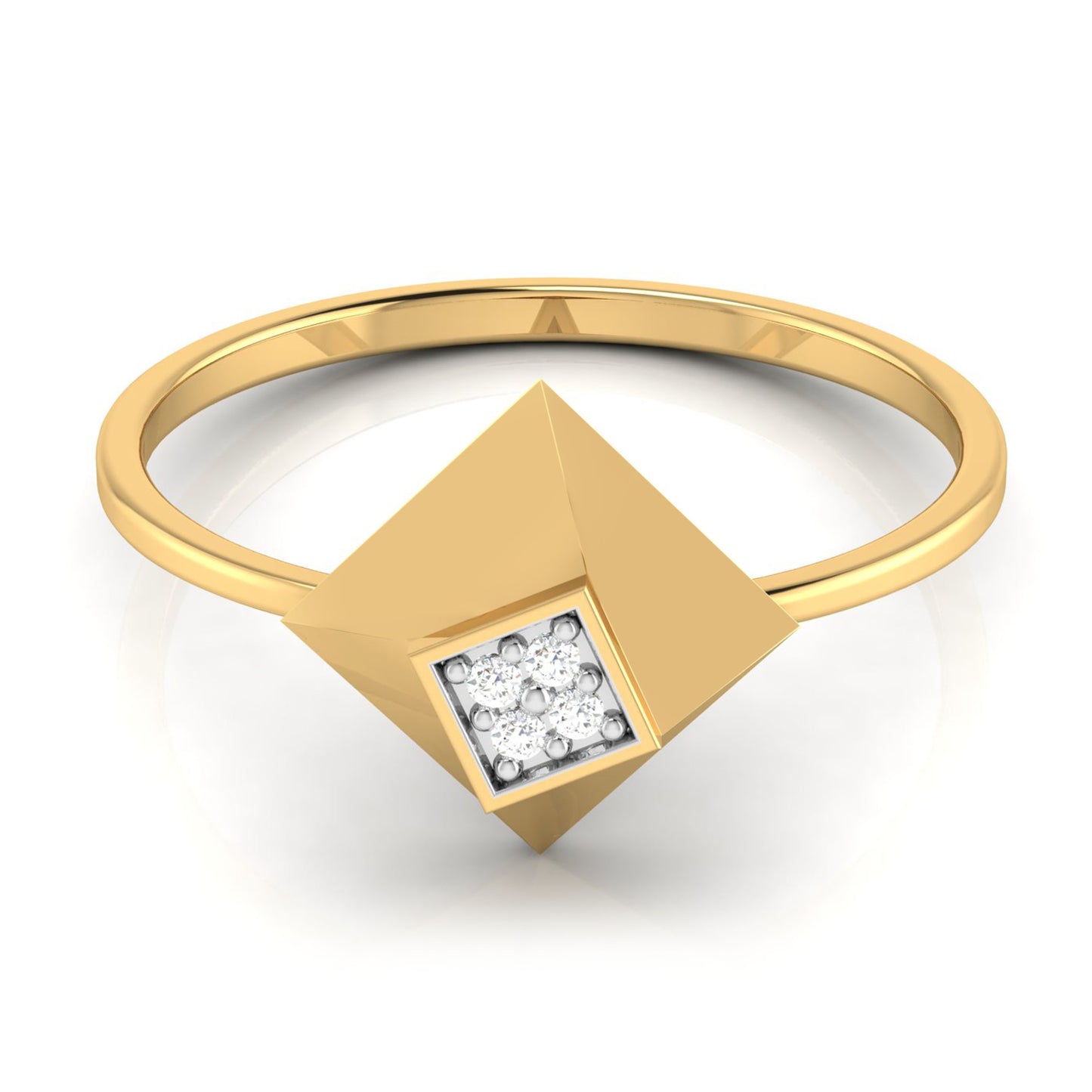 Regal Radiance Redux 18Kt Diamond Ring