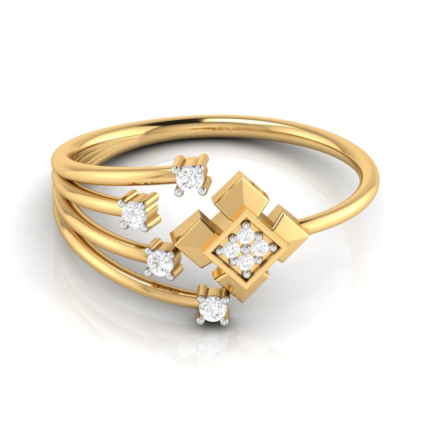 Whispering Wynd 18Kt Diamond Ring