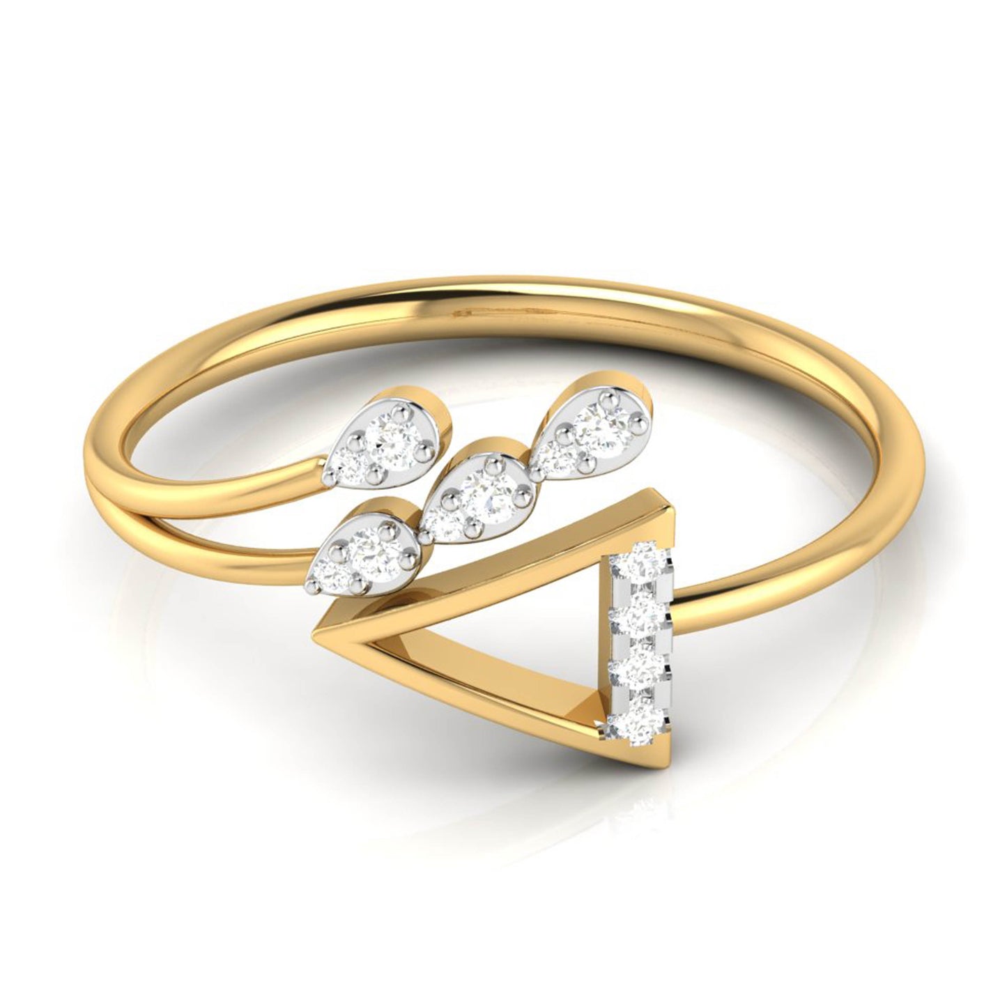 Twilight Tranquility 18Kt Diamond Ring