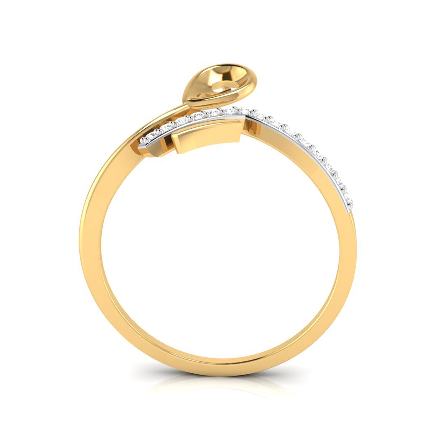 Ethereal Equinox Elegance 14Kt Diamond Ring