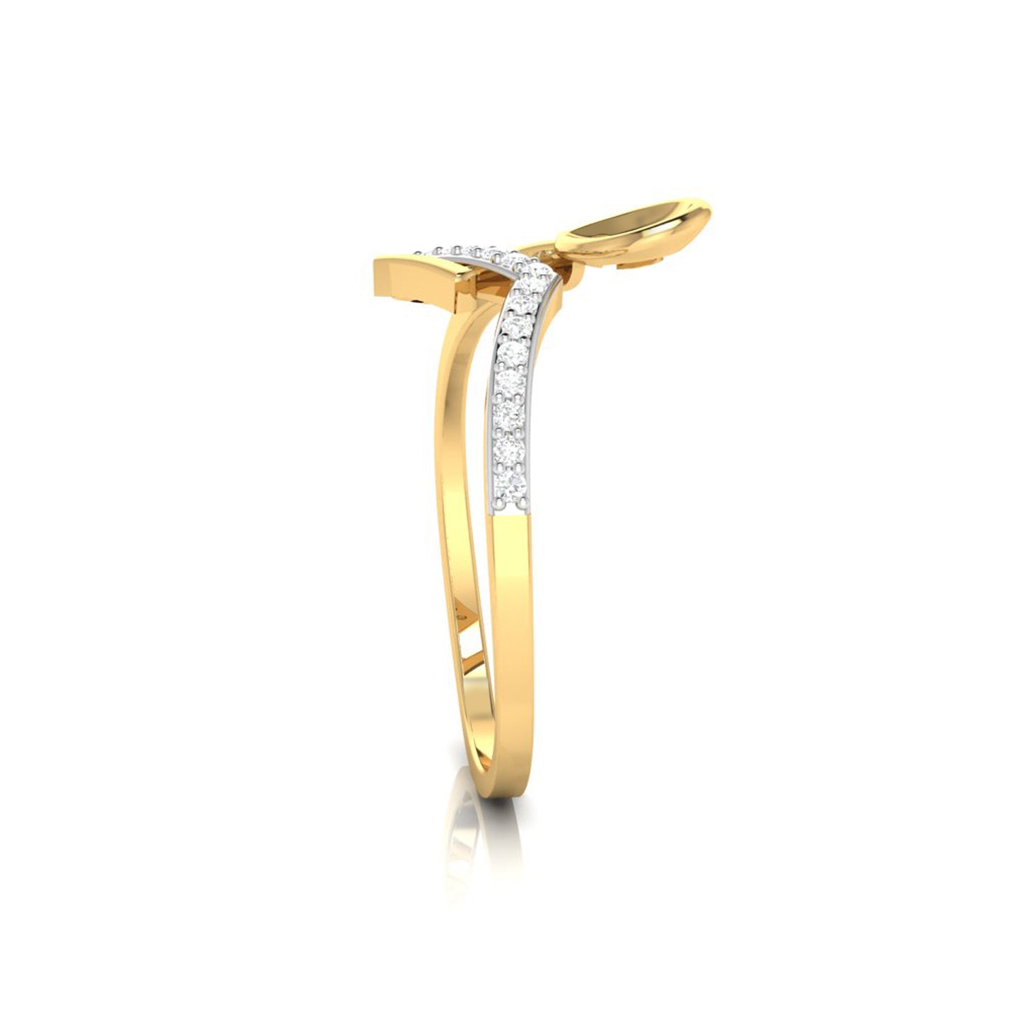 Ethereal Equinox Elegance 14Kt Diamond Ring