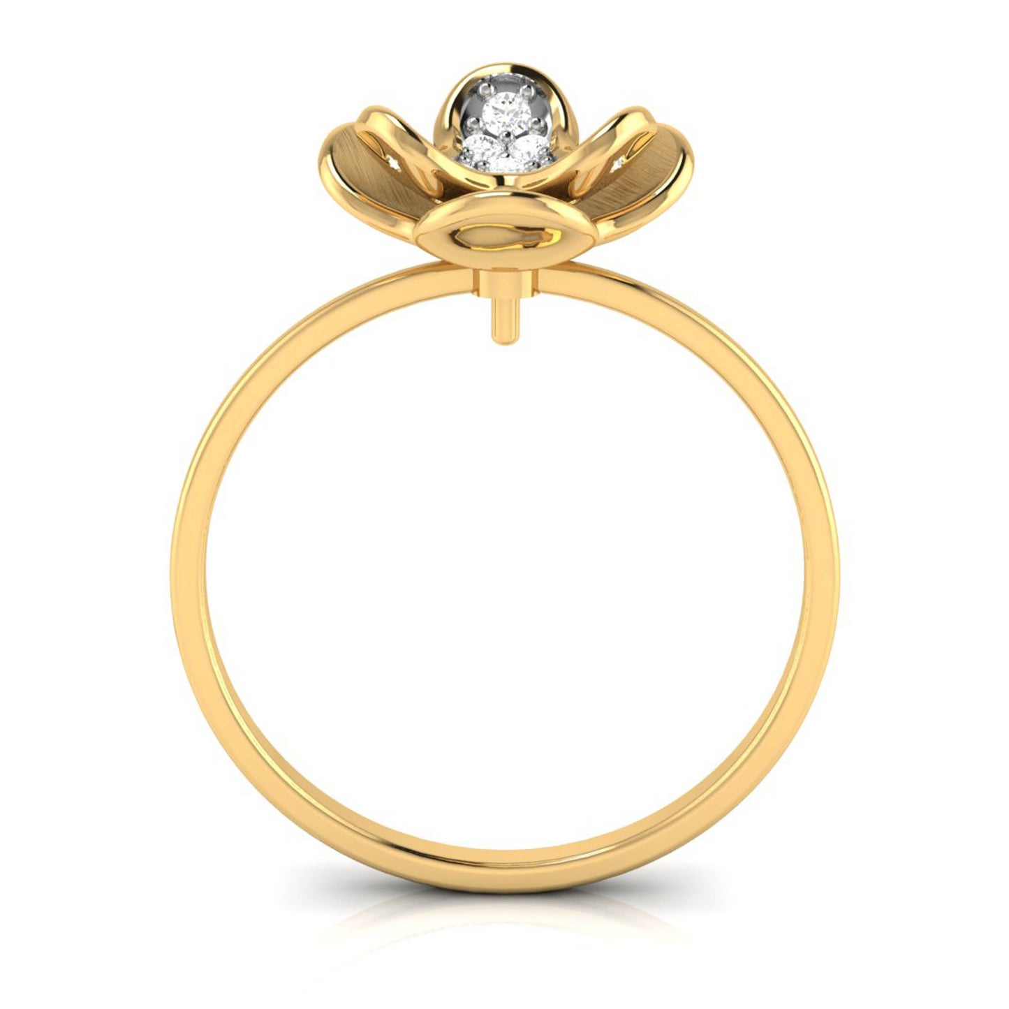 Mystic Moonlight Marvel 14Kt Diamond Ring