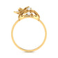 Blushing Bloom Bouquet 14Kt Diamond Ring