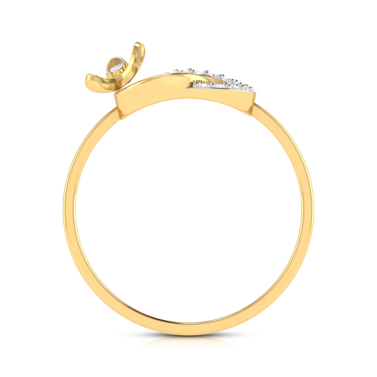 Aurora Azura Aether 14Kt Diamond Ring
