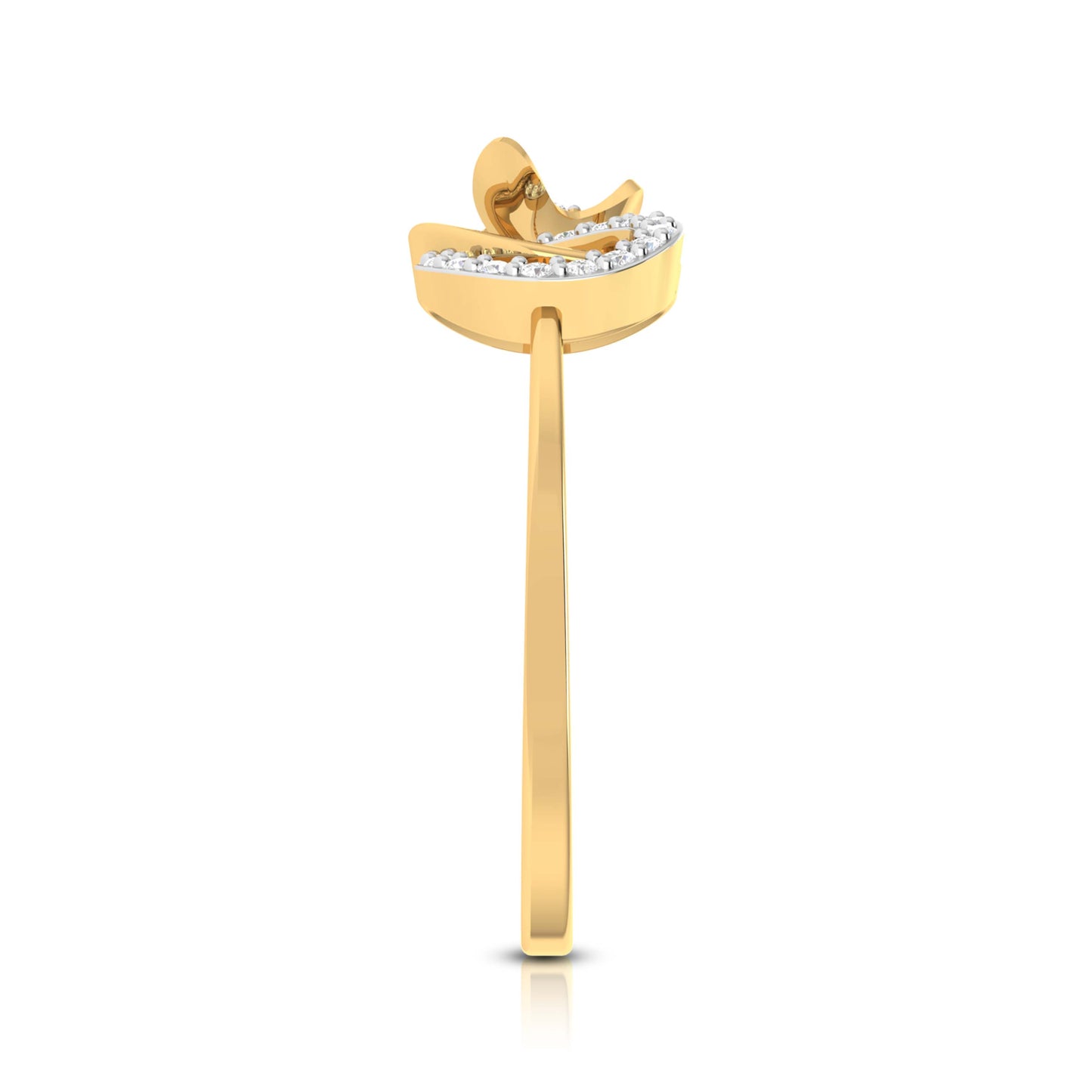 Aurora Azura Aether 14Kt Diamond Ring