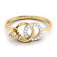 Aurora Azura Aether 14Kt Diamond Ring