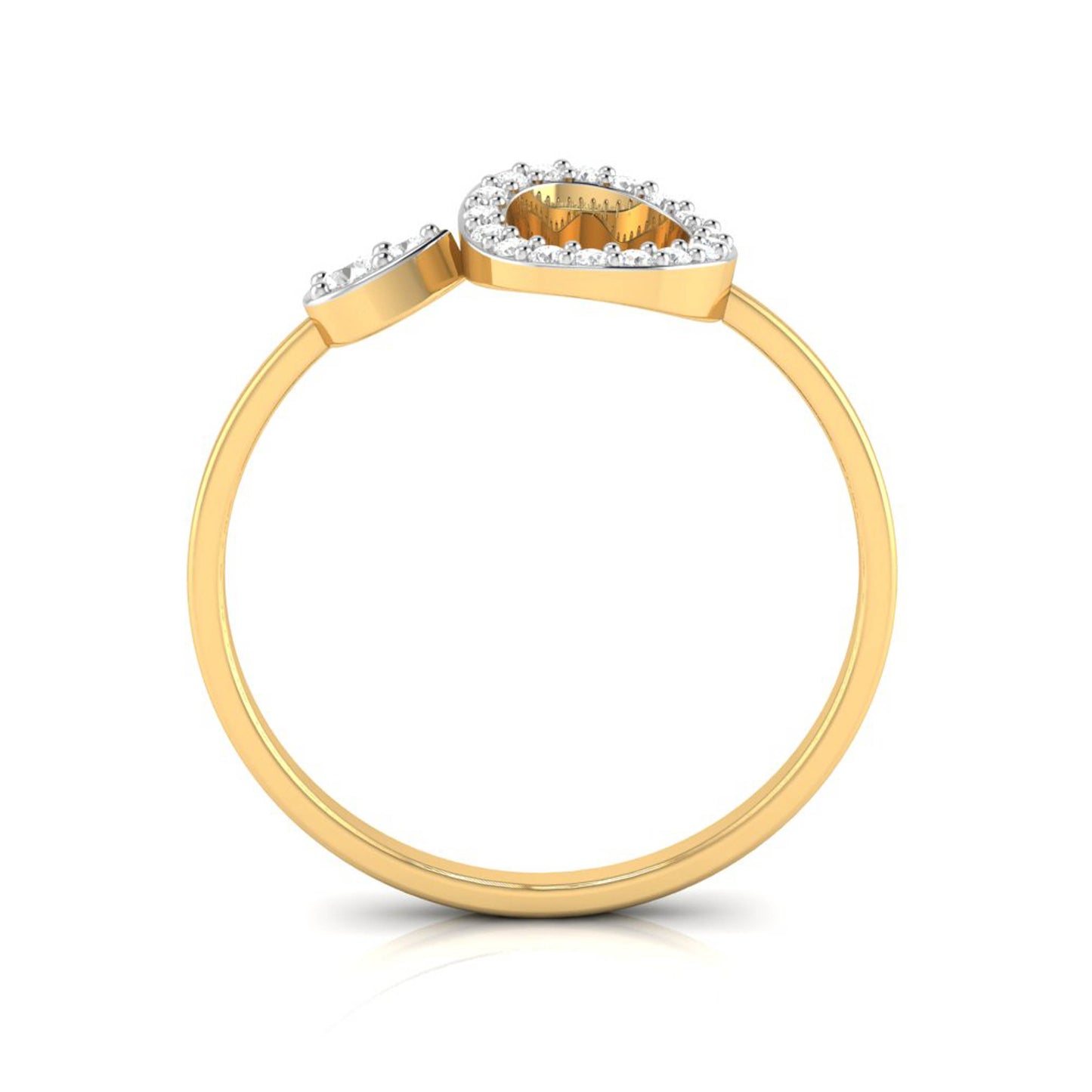 Moonlit Majesty Monarch 14Kt Diamond Ring