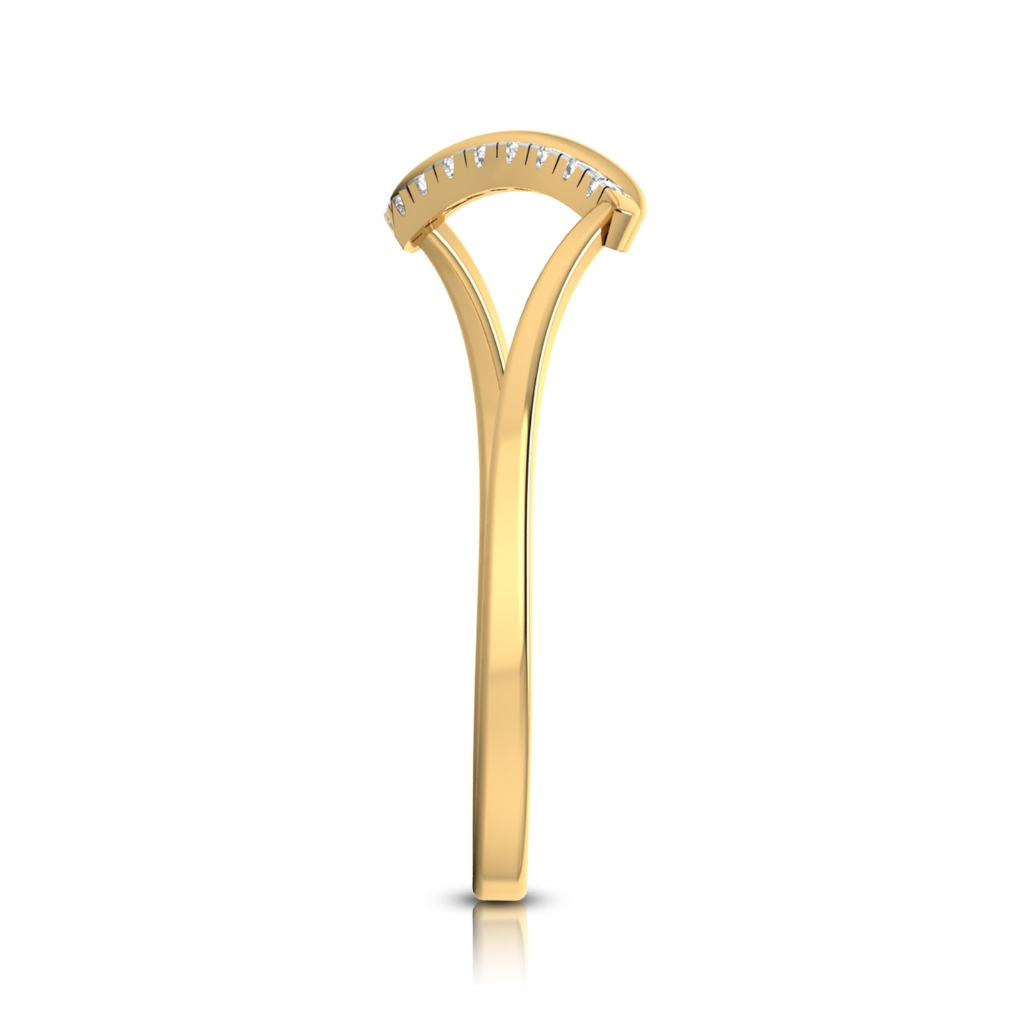 Regal Riverstone Radiance 14Kt Diamond Ring