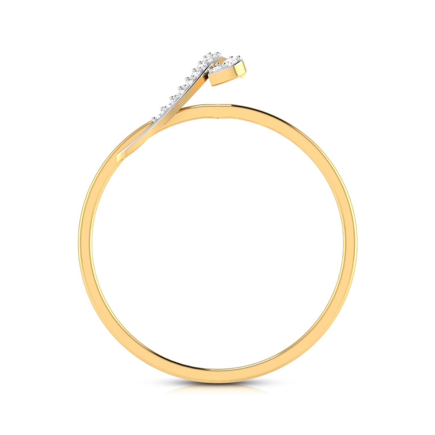 Whispering Willow 18Kt Diamond Ring
