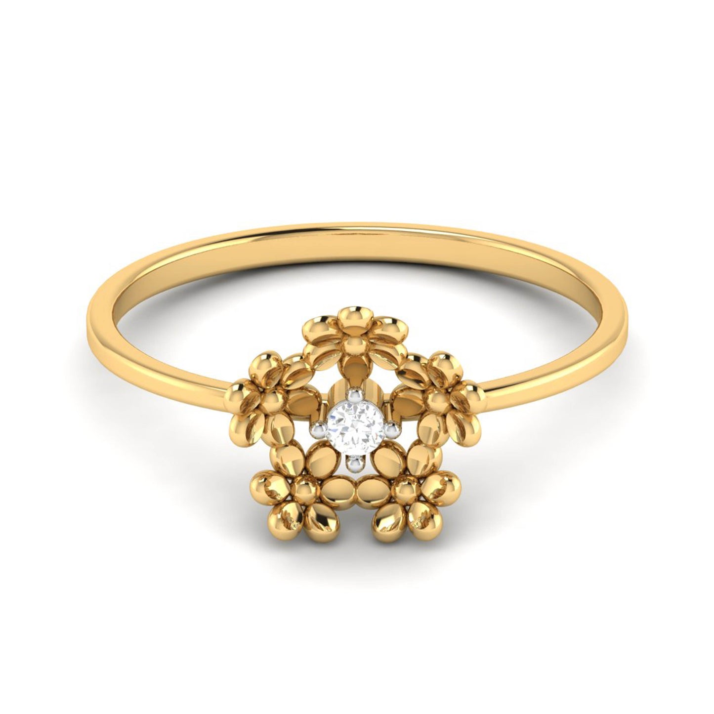 Gossamer Galaxy Gala 18Kt Diamond Ring