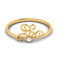 Whispering  14Kt Diamond Ring