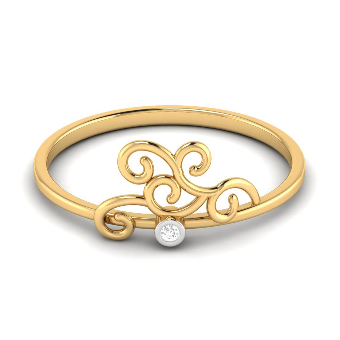 Whispering  18Kt Diamond Ring