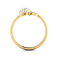 Celestial Cascade Crown 14Kt Diamond Ring