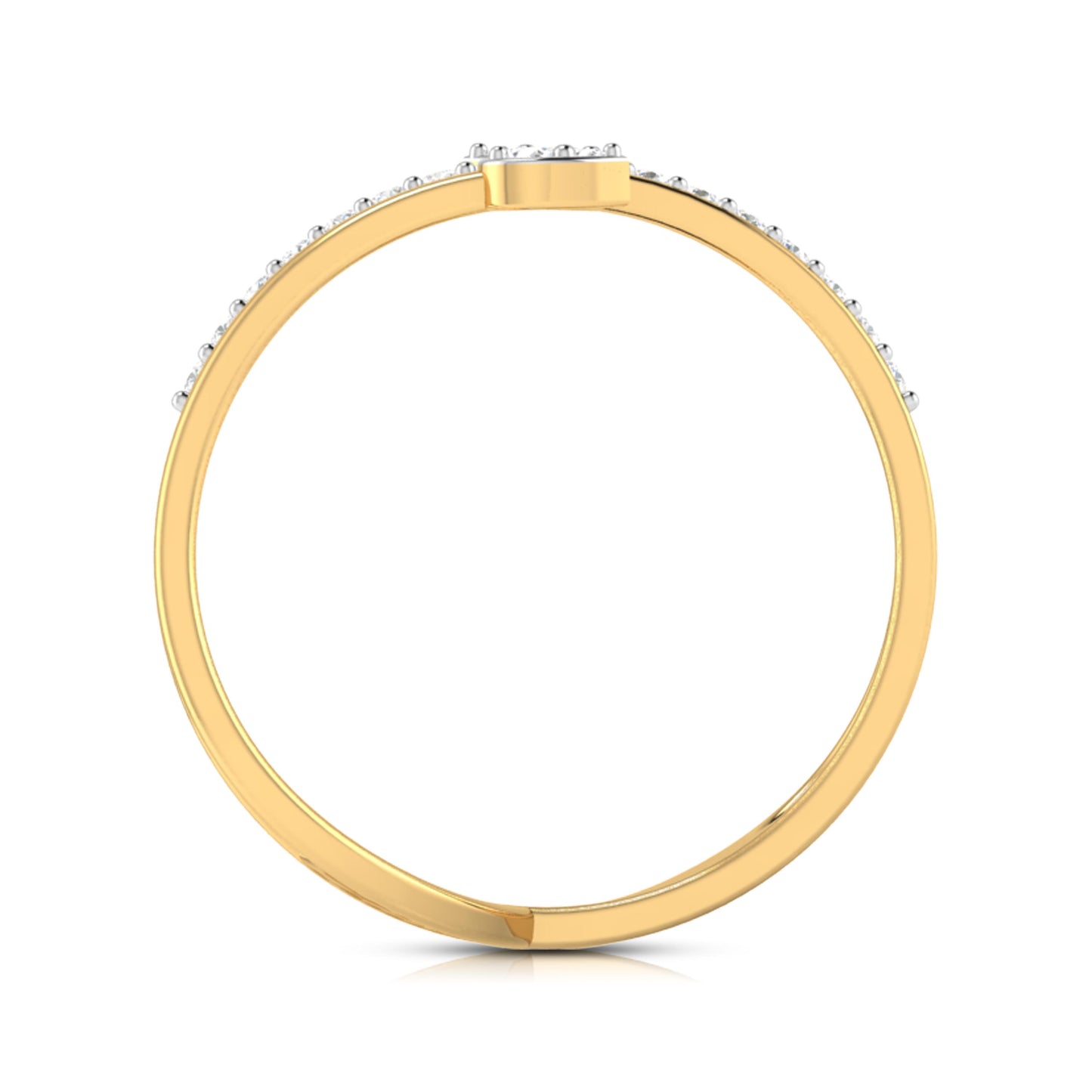 Enchanted Emberglow Eternal 14Kt Diamond Ring