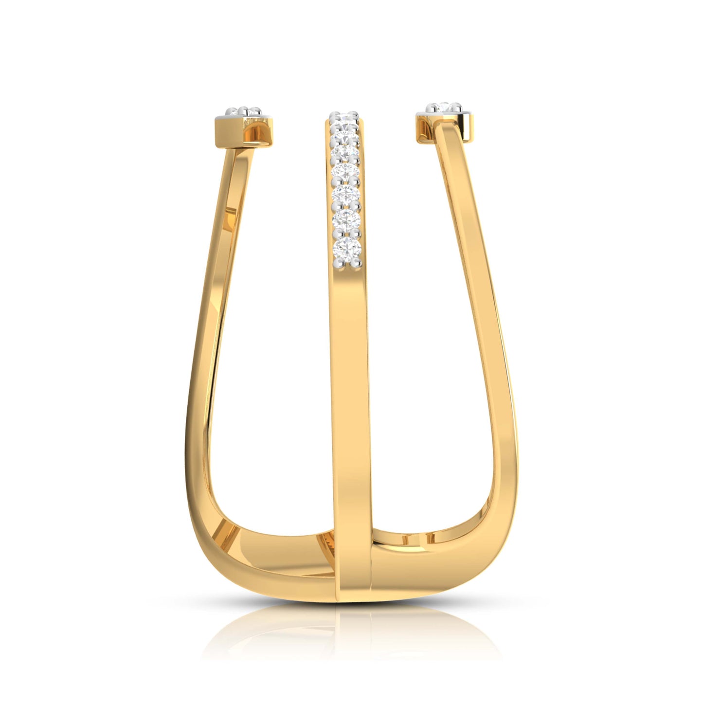 Enchanted Emberglow Eternal 14Kt Diamond Ring