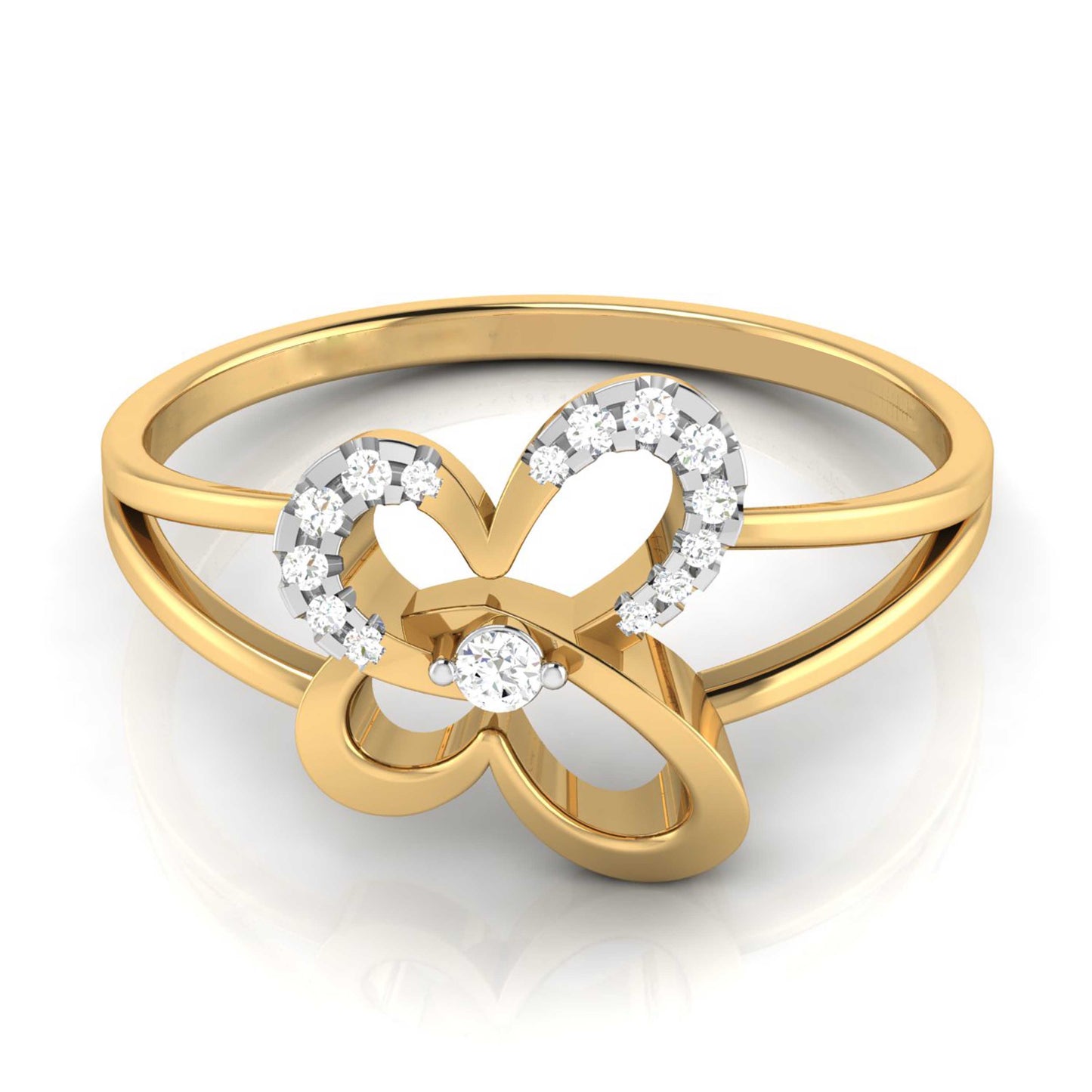 Ethereal Equinox Essence 14Kt Diamond Ring