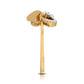 Gilded Grace Gratitude 14Kt Diamond Ring