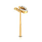 Blushing Bloom Bliss 14Kt Diamond Ring