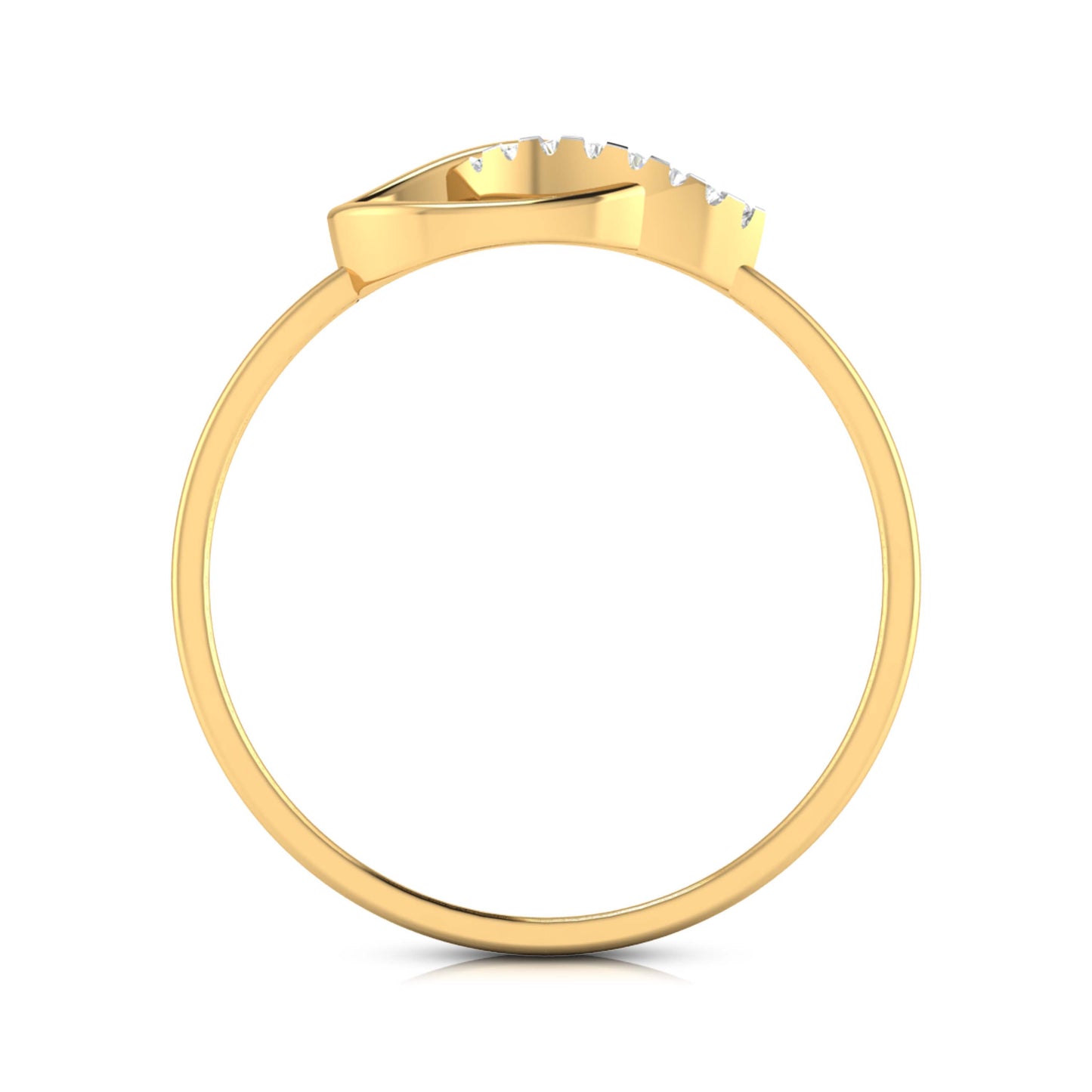 Aurora Azura Allure 14Kt Diamond Ring