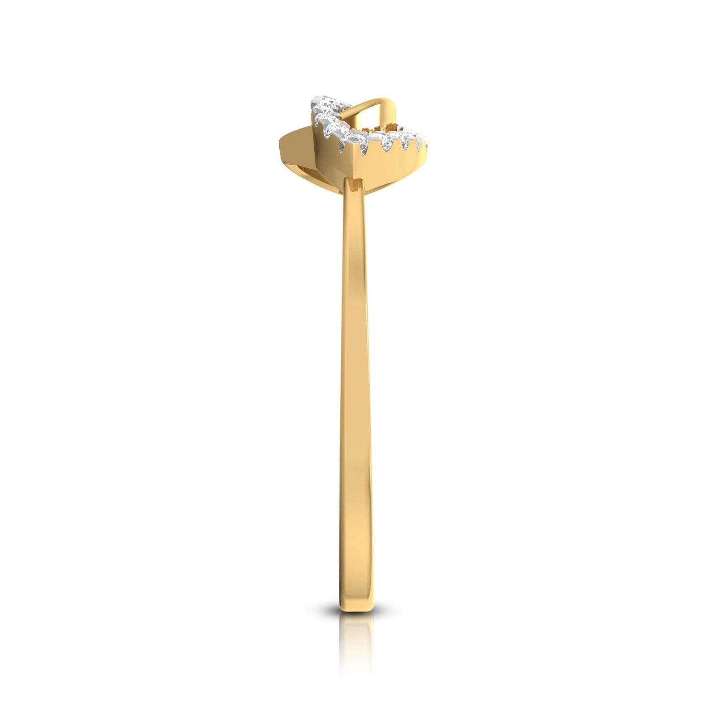 Aurora Azura Allure 14Kt Diamond Ring