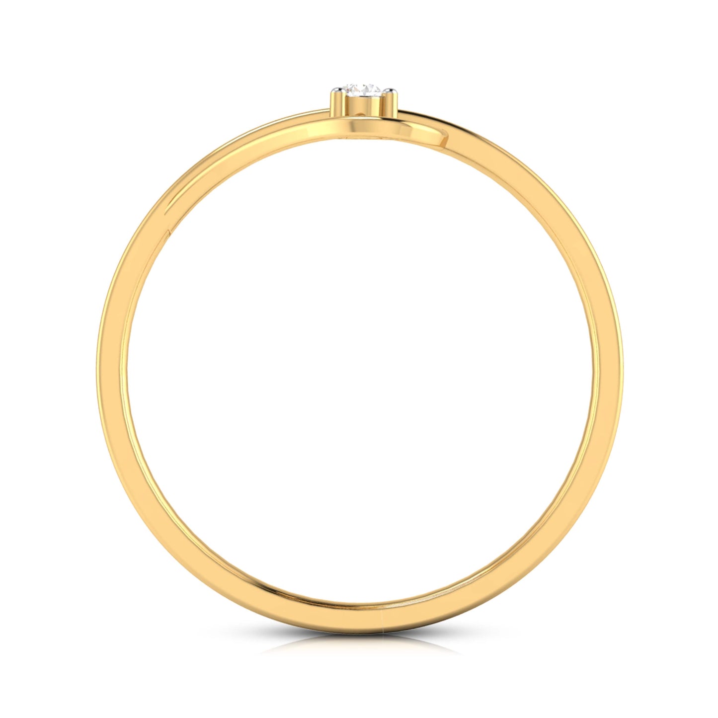 Lustrous Luminance Luxe 18Kt Diamond Ring