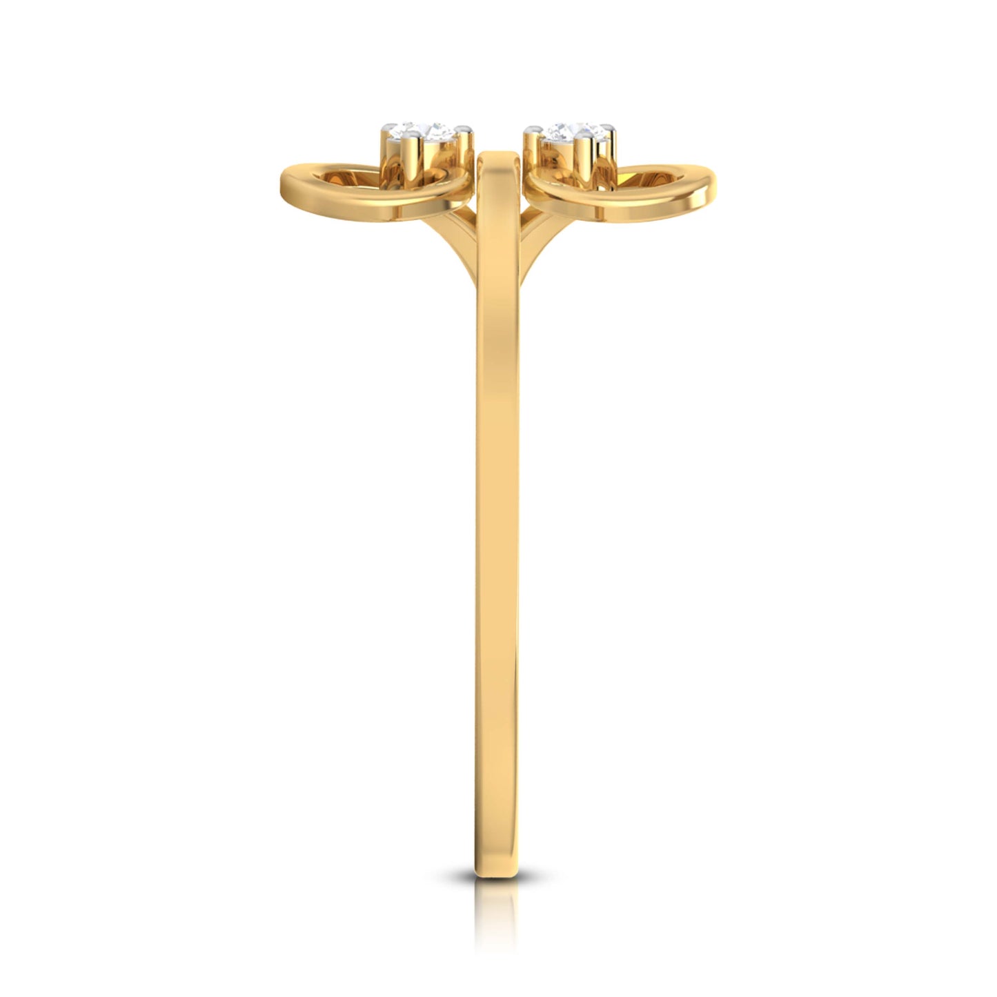 Lustrous Luminance Luxe 18Kt Diamond Ring