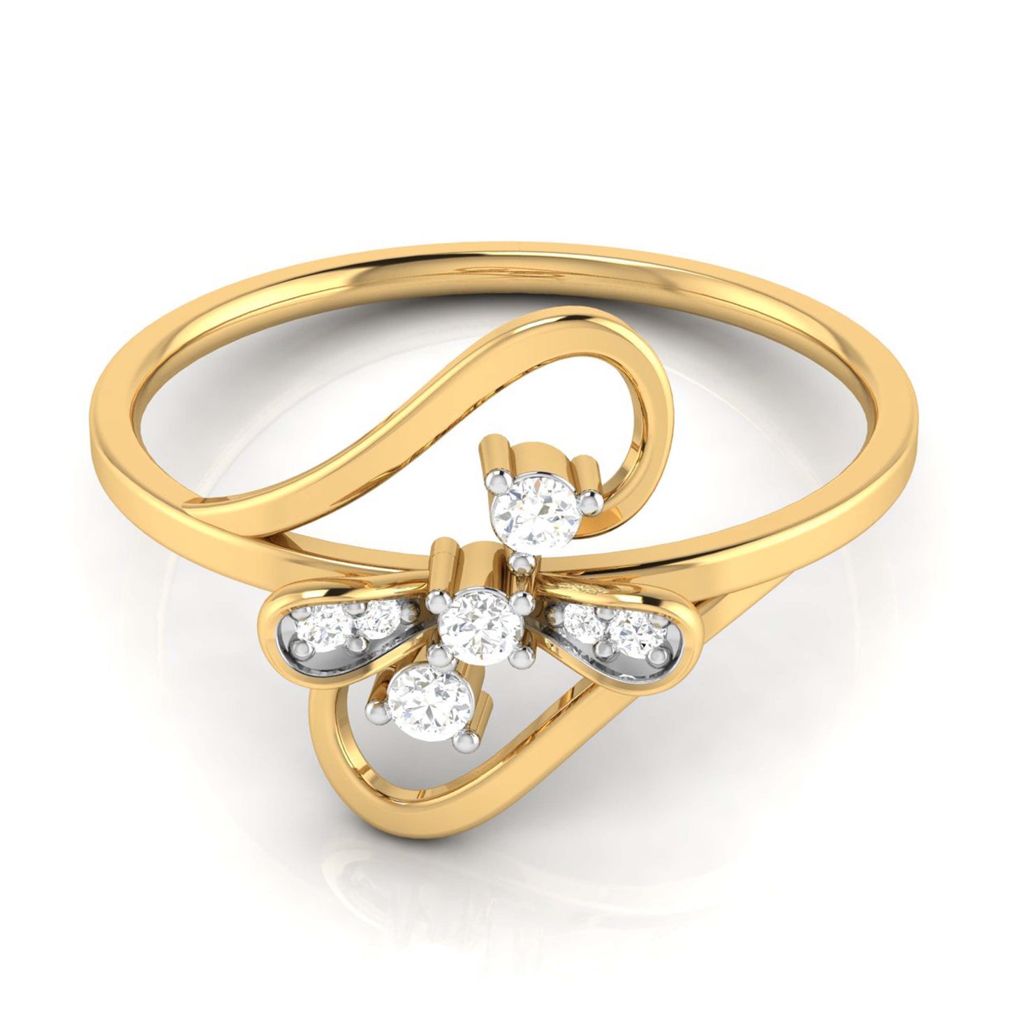 Moonlit Majesty Mirage 18Kt Diamond Ring