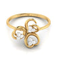 Crimson Cascade 14Kt Diamond Ring
