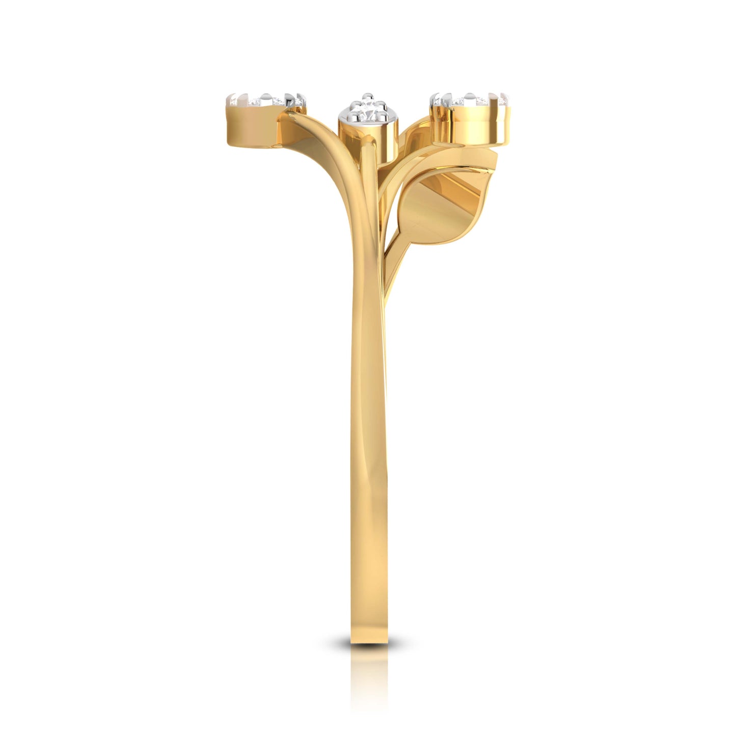 Ember Embrace Eternal Flame 18Kt Diamond Ring