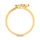 Regal Rosewood Radiant Elegance 18Kt Diamond Ring