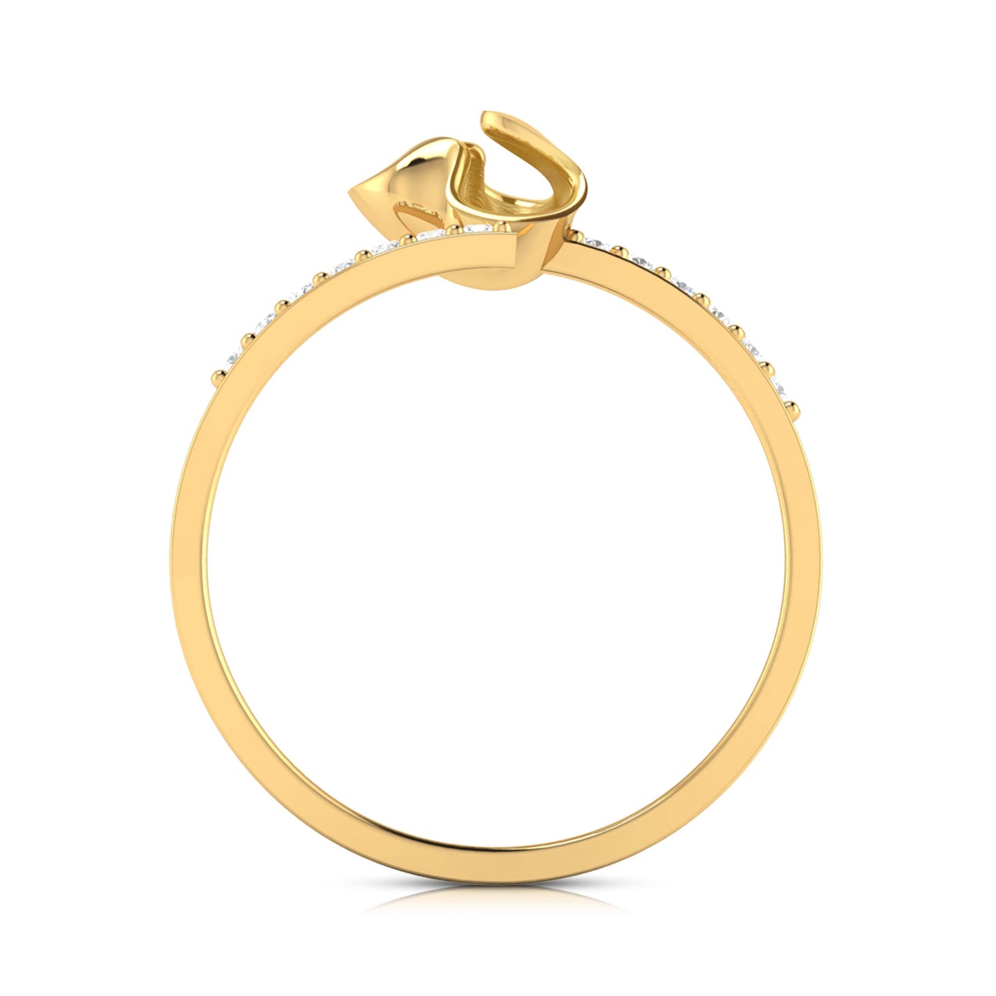 Celestial Chantilly Charm 14Kt Diamond Ring