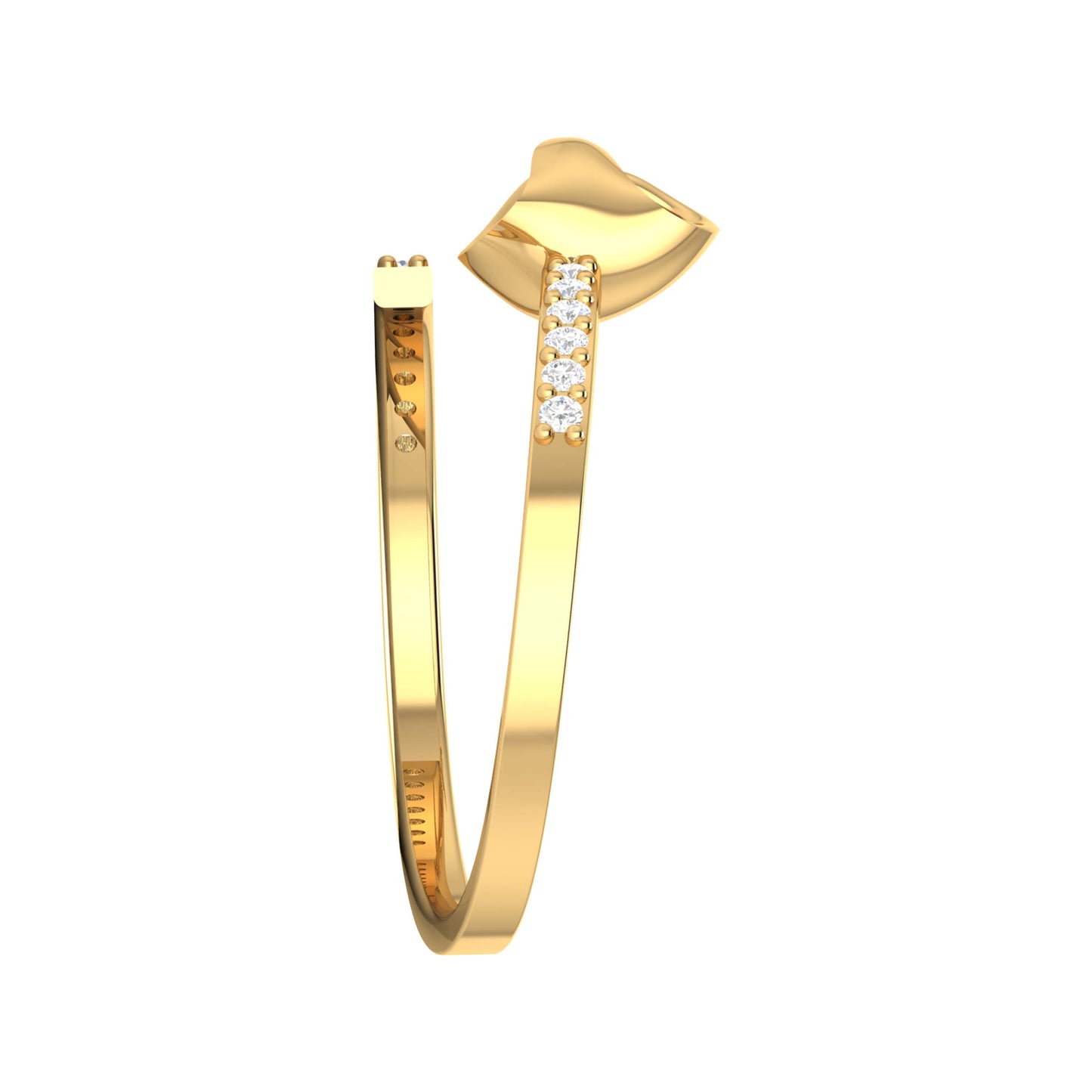 Celestial Chantilly Charm 14Kt Diamond Ring