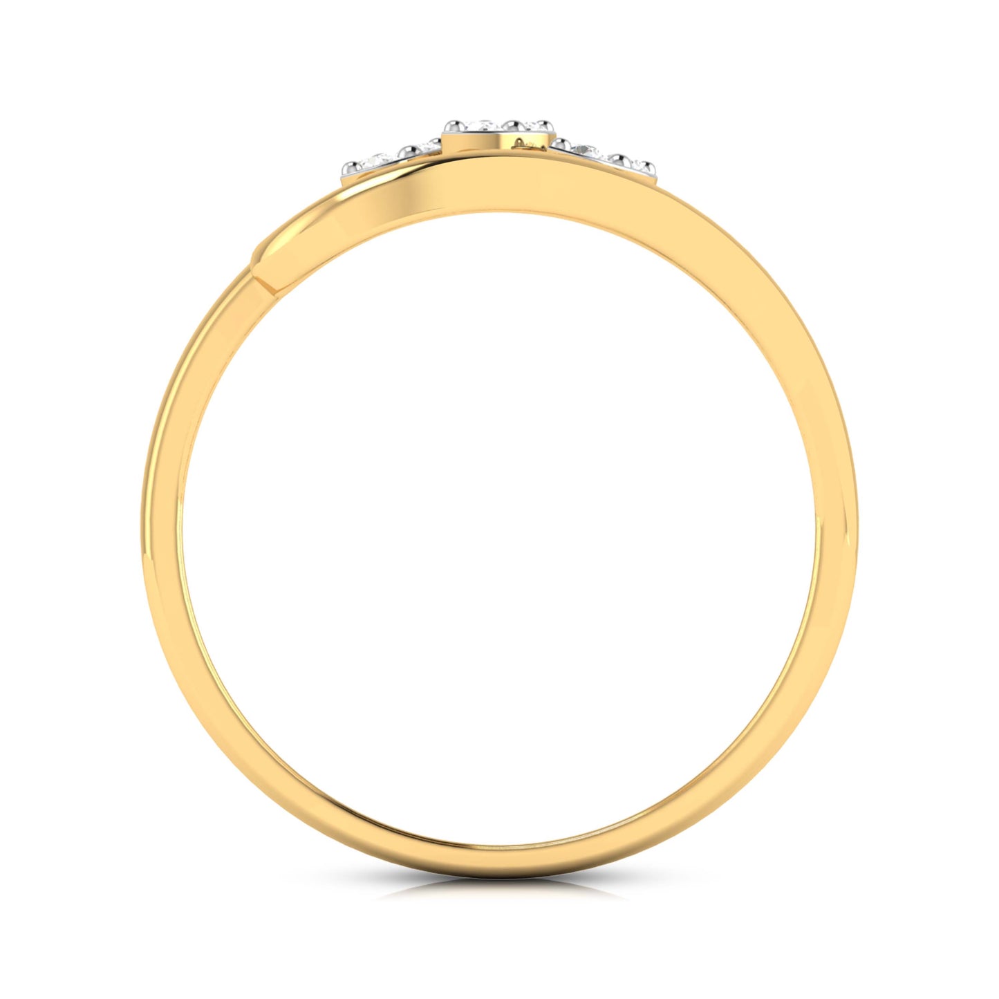 Whispering Waterside Wonders 14Kt Diamond Ring