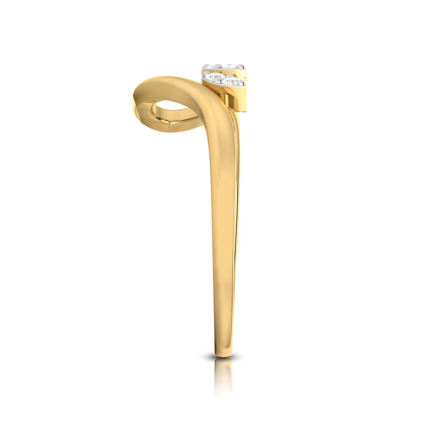 Whispering Waterside Wonders 14Kt Diamond Ring