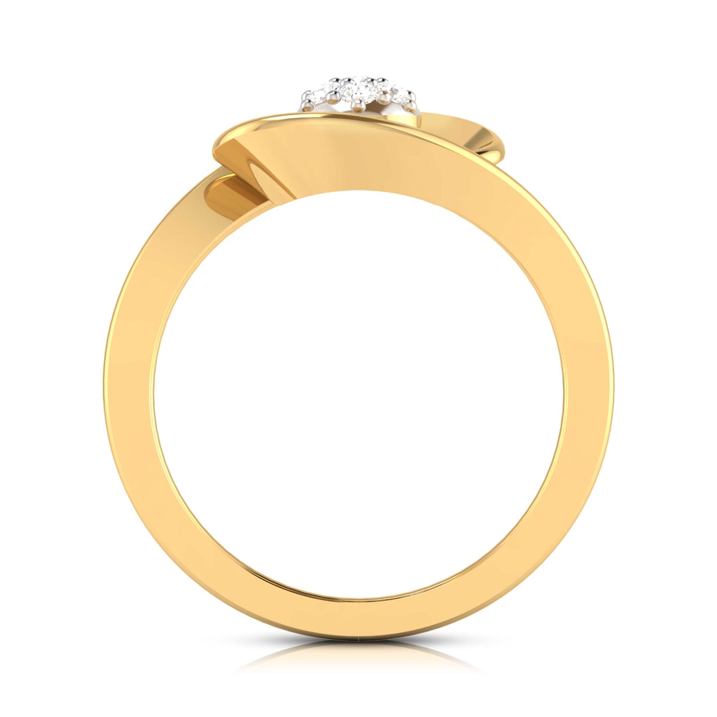Enchanted Echo Elegance 14Kt Diamond Ring