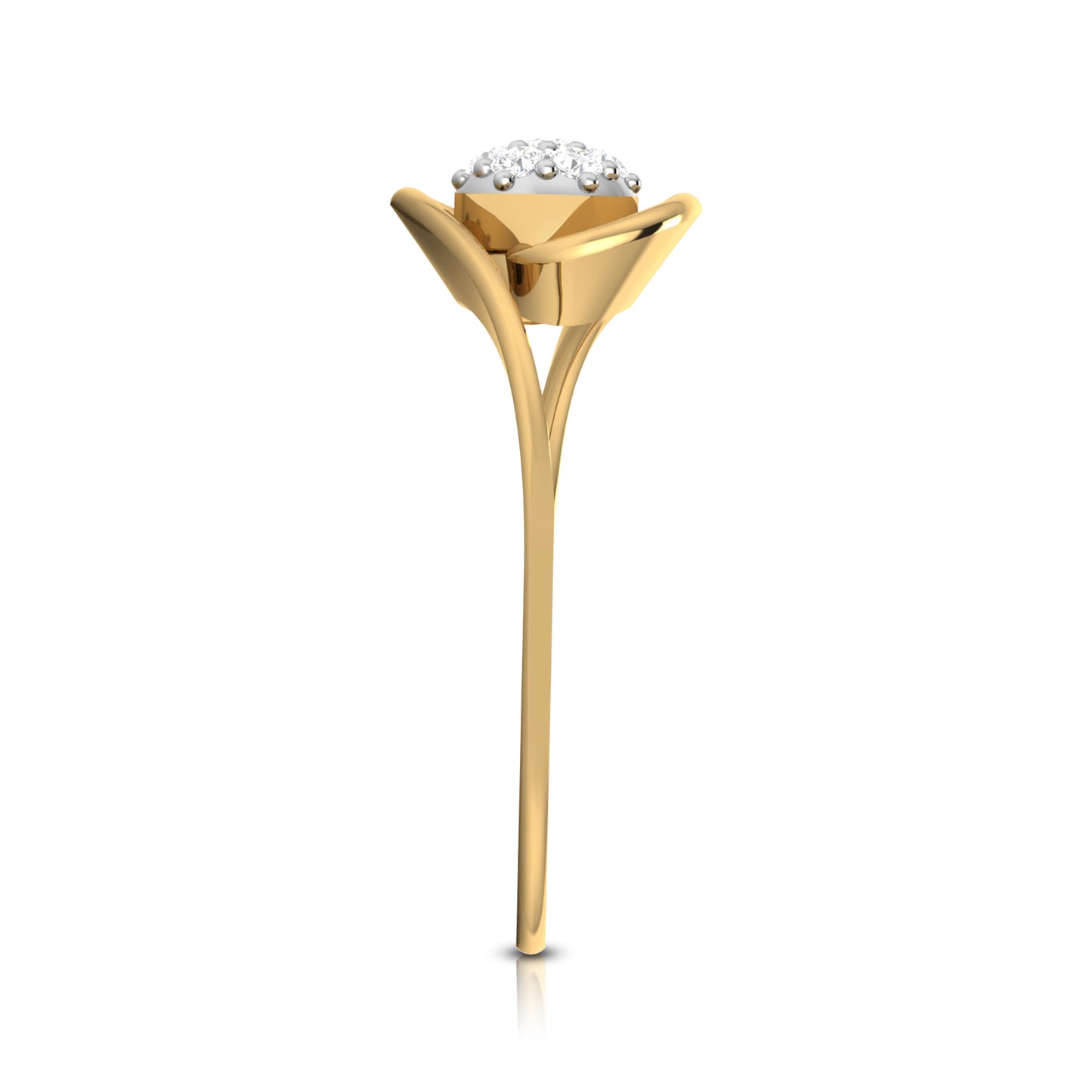 Enchanted Echo Elegance 14Kt Diamond Ring