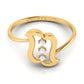 Prismatic Paradise 14Kt Diamond Ring