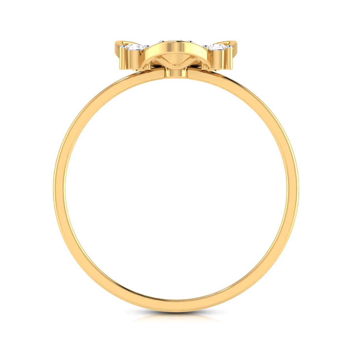 Twilight Twinkle 18Kt Diamond Ring