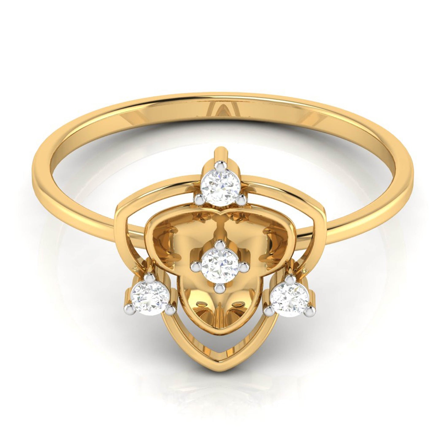 Twilight Twinkle 18Kt Diamond Ring