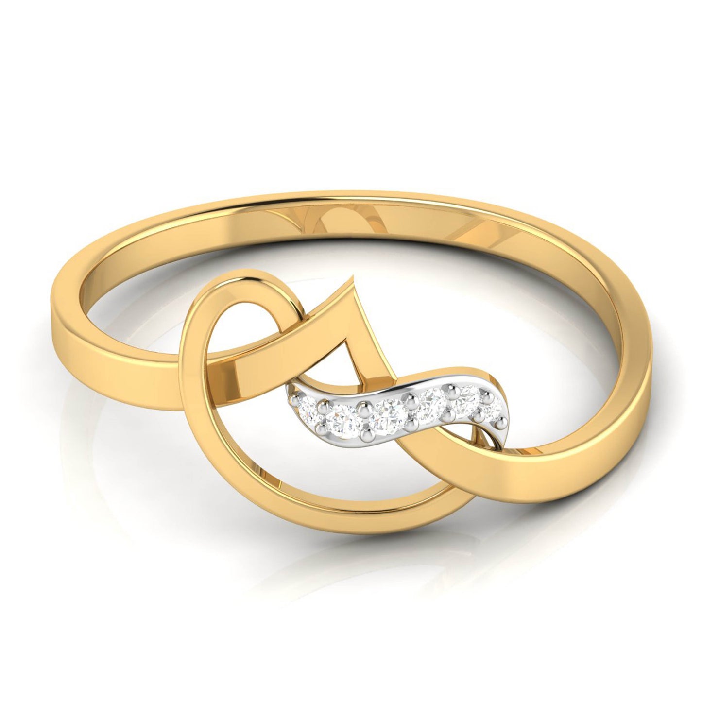 Ember Embrace 18Kt Diamond Ring