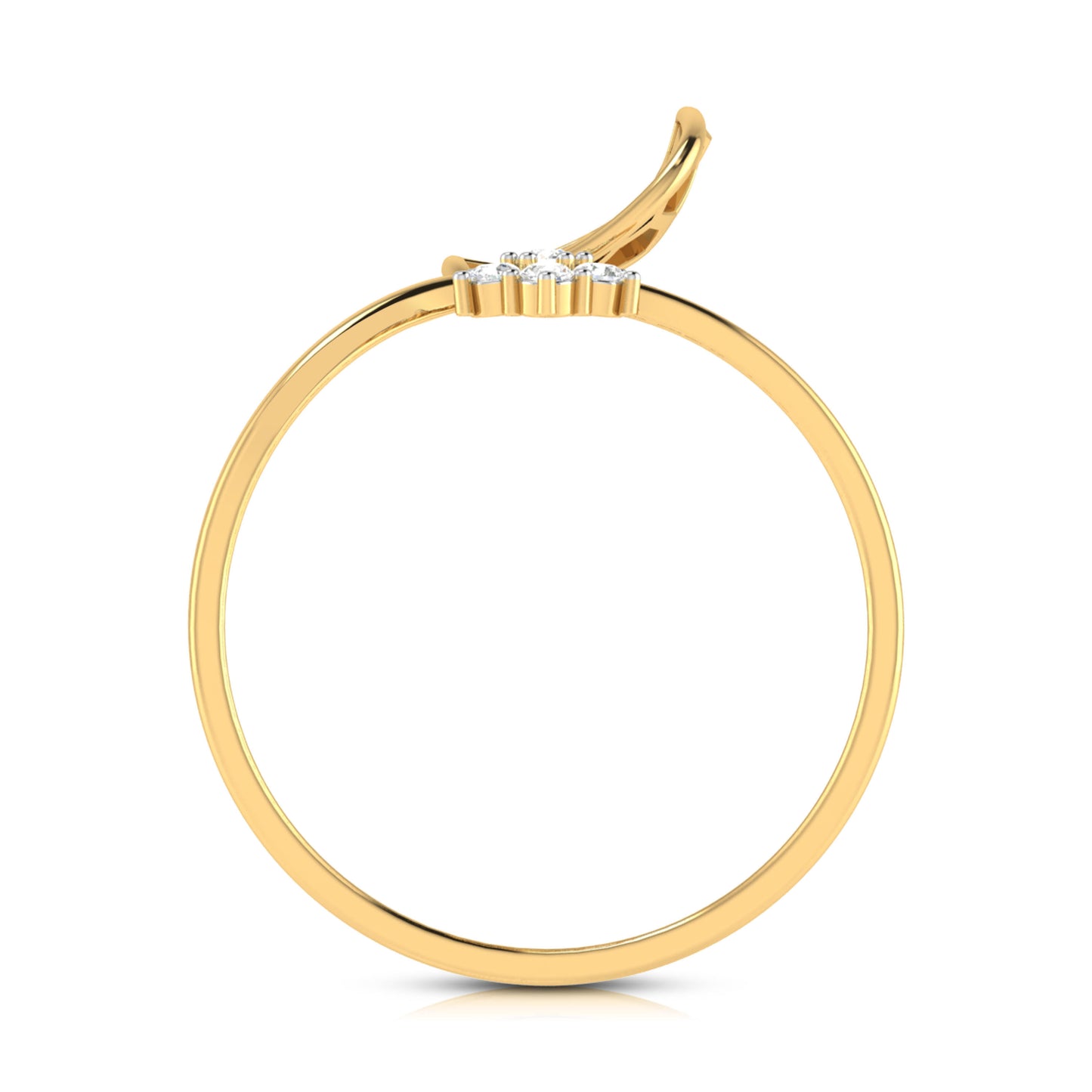 Regal Rosewood 14Kt Diamond Ring